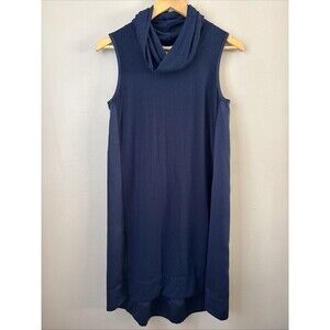Saturday Sunday Anthropologie Navy Tank Dress, Cowl Neckline, XS, Summer, Casual